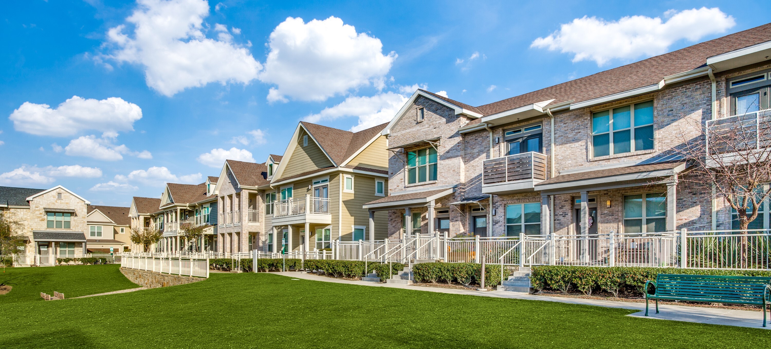 Hensley Lamkin Rachel District at Cypress Waters Townhomes Exterior