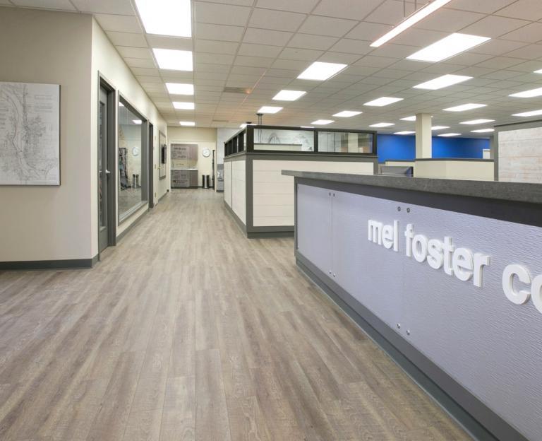 MEL FOSTER CO. MOLINE OFFICE HomeFront Interior Designs