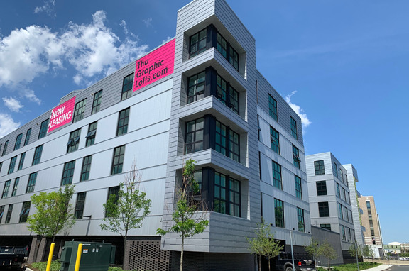 The Graphic, professional, The Graphic is a two-building residential development in Charlestown, MA. The project consists of
