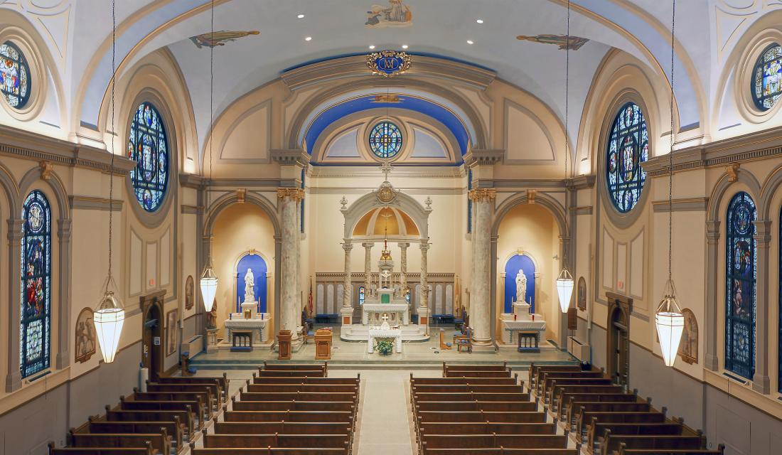 Immaculate Conception Church JTH Lighting Alliance