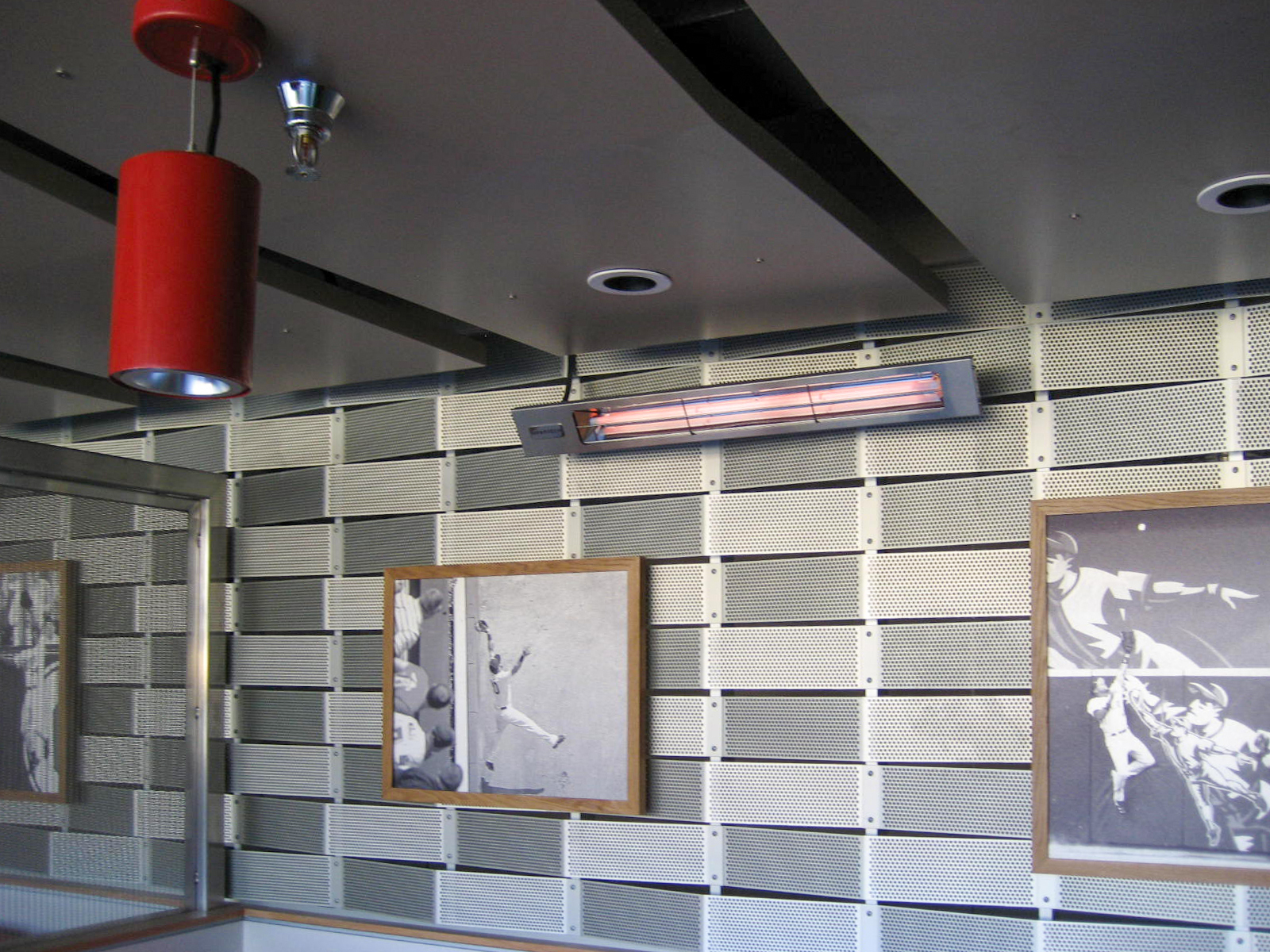 Infratech Target Field Stadium Dining Seating Area Heater Infratech