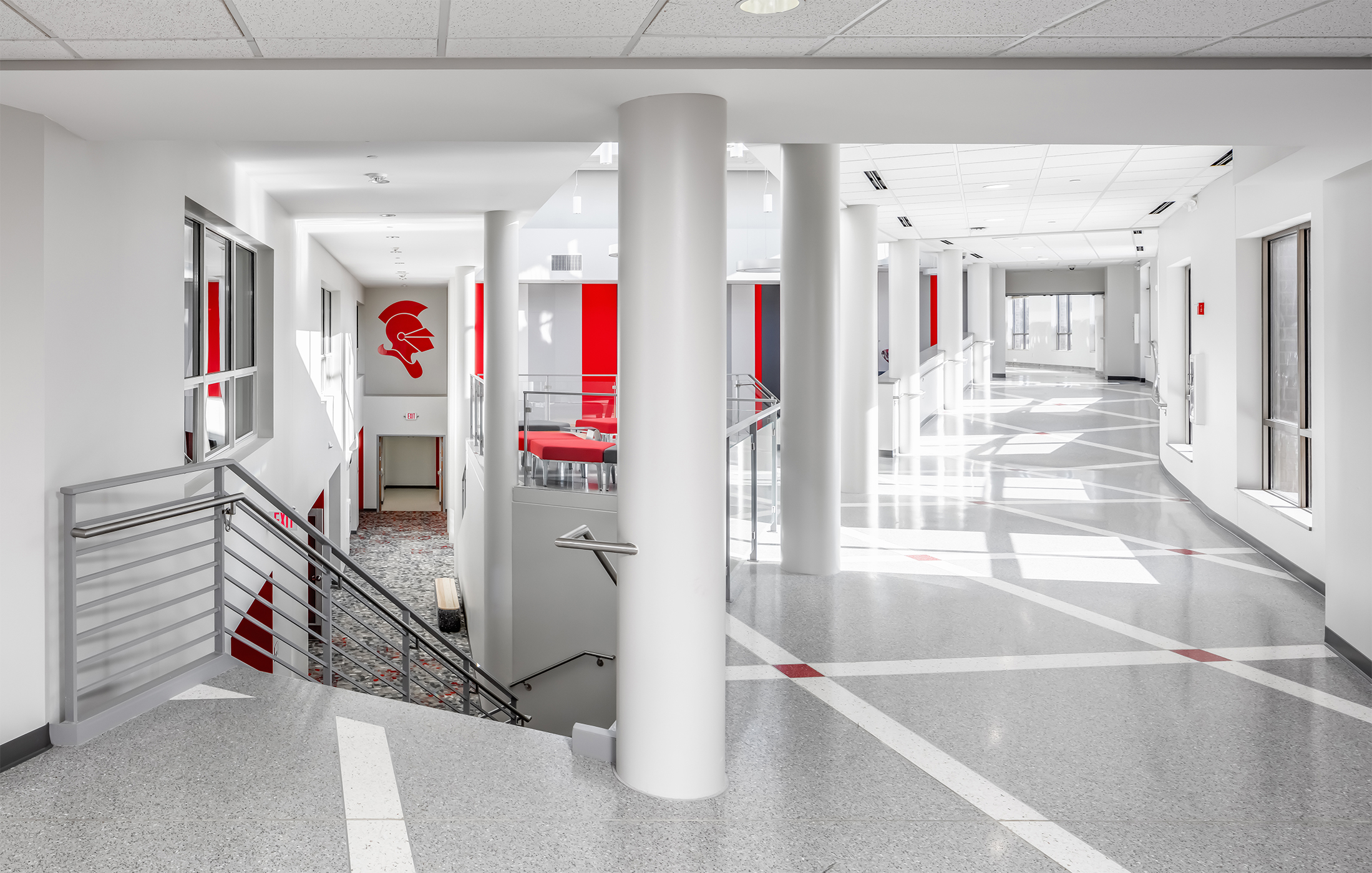 inunison design benilde st margaret addition School Hallway | InUnison ...