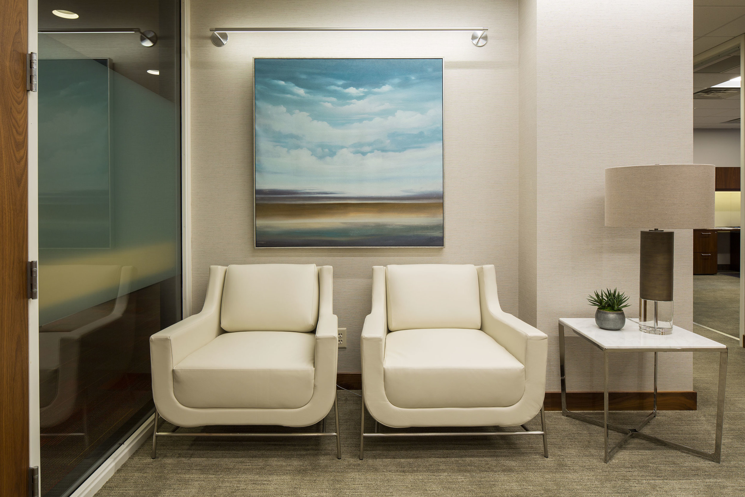 inunison design hubbard broadcasting legal department Waiting area ...