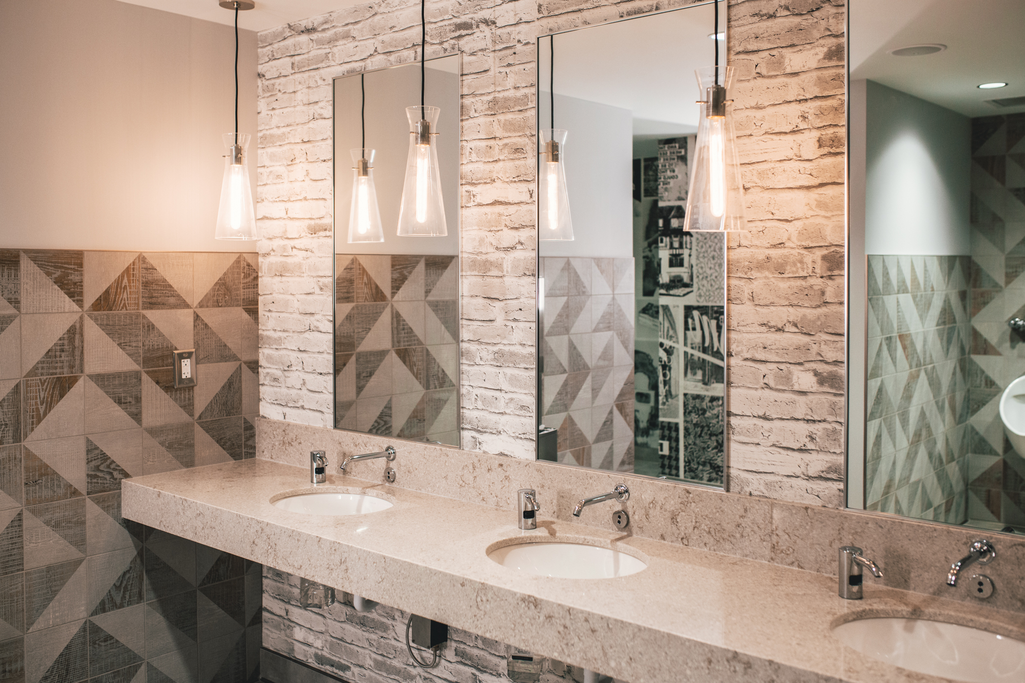 inunison design international market square bathroom mirrors | InUnison ...