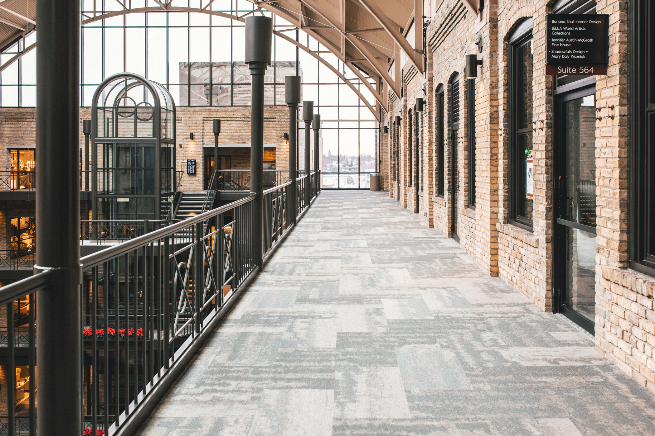 inunison design international market square corridor design