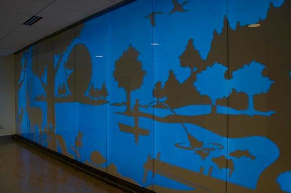 U of M Children's Hospital, brand, Chu Foxlin of TKA in MA, wanted to create an engaging environment for patients. Foxlin and