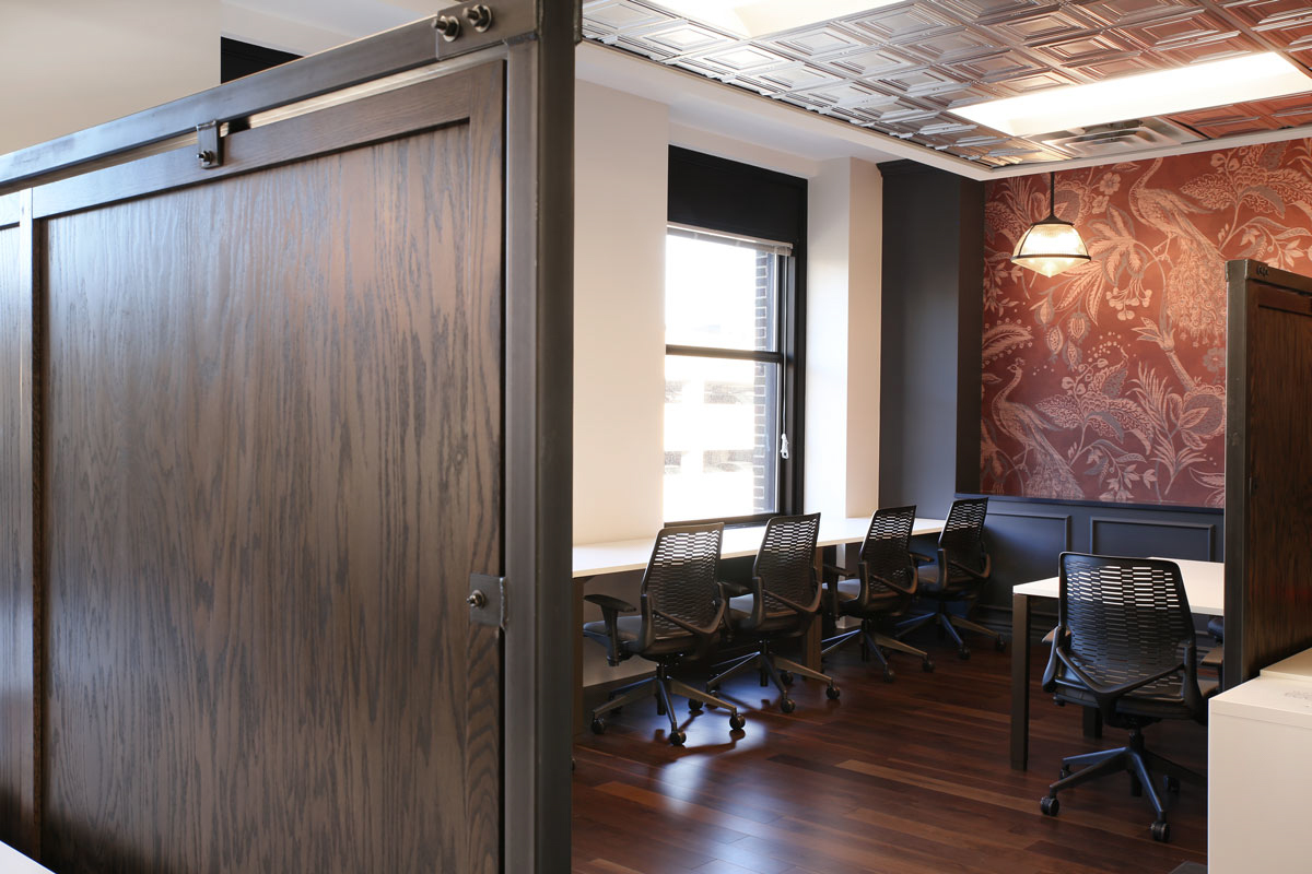 iSpace Environments CoWorking Building Minneapolis Minnesota Wood