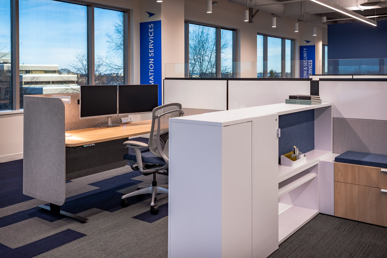 iSpace Environments Wings Financial Apple Valley Office Workspace