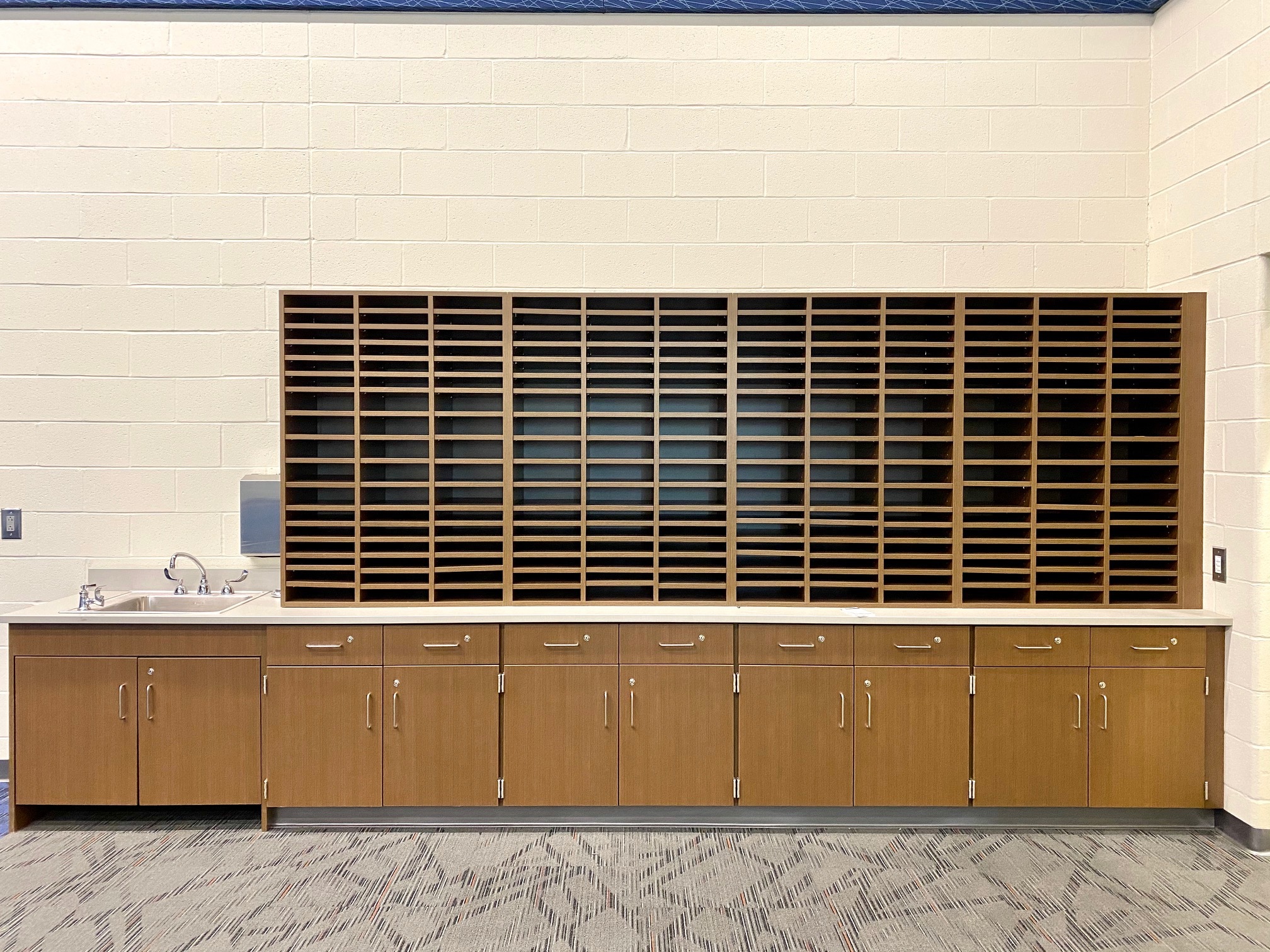 John F. Kennedy High School Classroom Casework Farnham Equipment Company