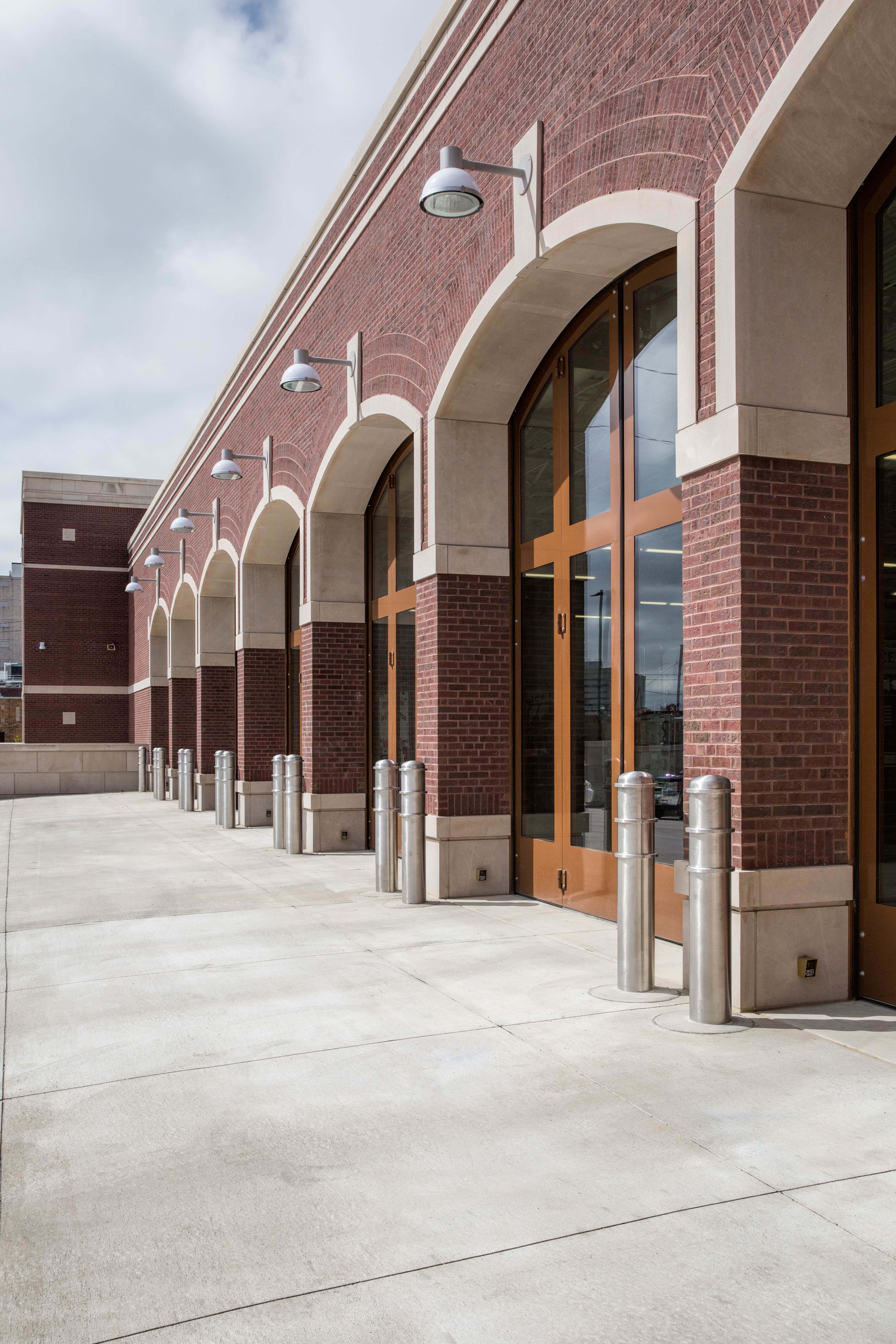 JTH Lighting Cedar Rapids Fire Station Walkway JTH Lighting Alliance