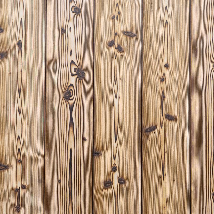 【SHUNER】Wood panel LARCH UNDRESSED | 2- Shou Sugi Ban Wood Paneling from Pioneer
