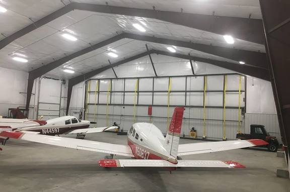 Dodge Center Municipal Airport, professional, New hanger at the Dodge Center Municipal Airport in Dodge Center, MN. This