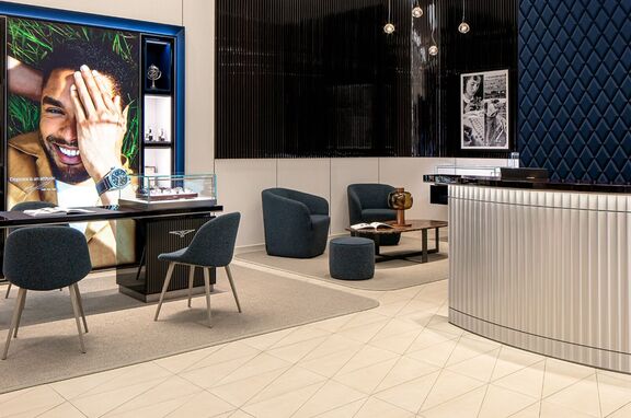 Longines Dubai Mall, brand, Tile for Longines Mall in Dubai