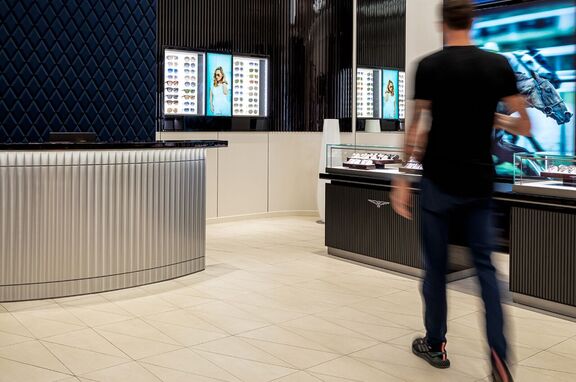 Longines Dubai Mall, brand, Tile for Longines Mall in Dubai