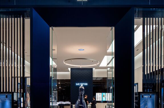 Longines Dubai Mall, brand, Tile for Longines Mall in Dubai