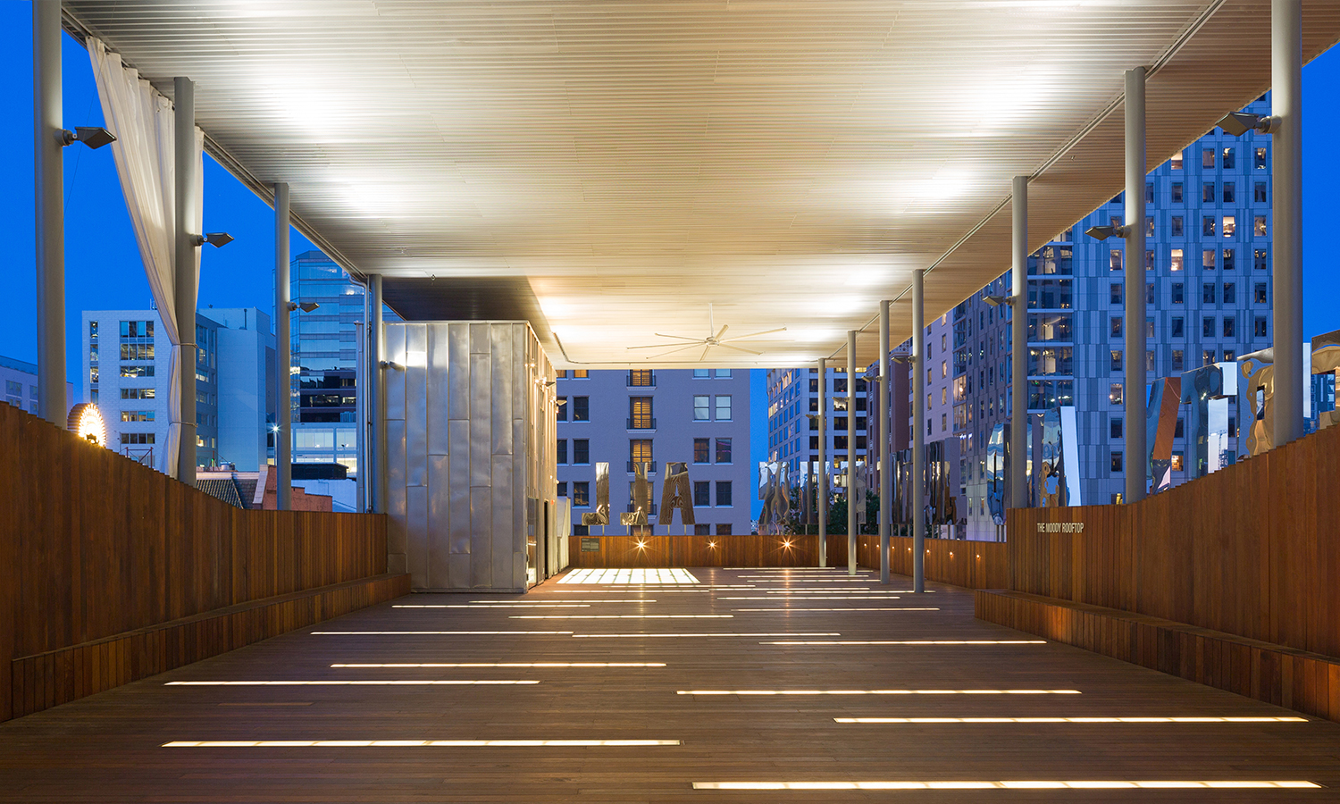 LTL Architects The ContemporAry Austin Jones Center Outdoor Rooftop