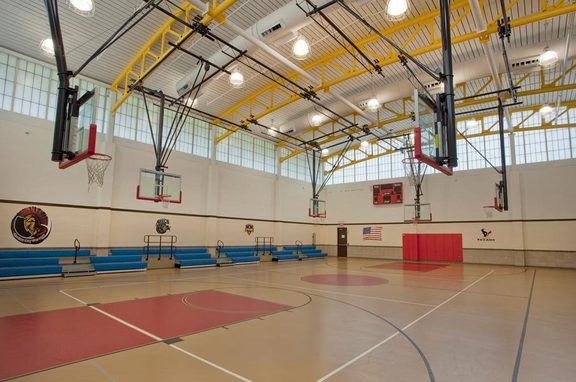 Garden City // Boys and Girls Club, brand, Major Industries translucent wall system, Guardian 275® Wall System, was used for