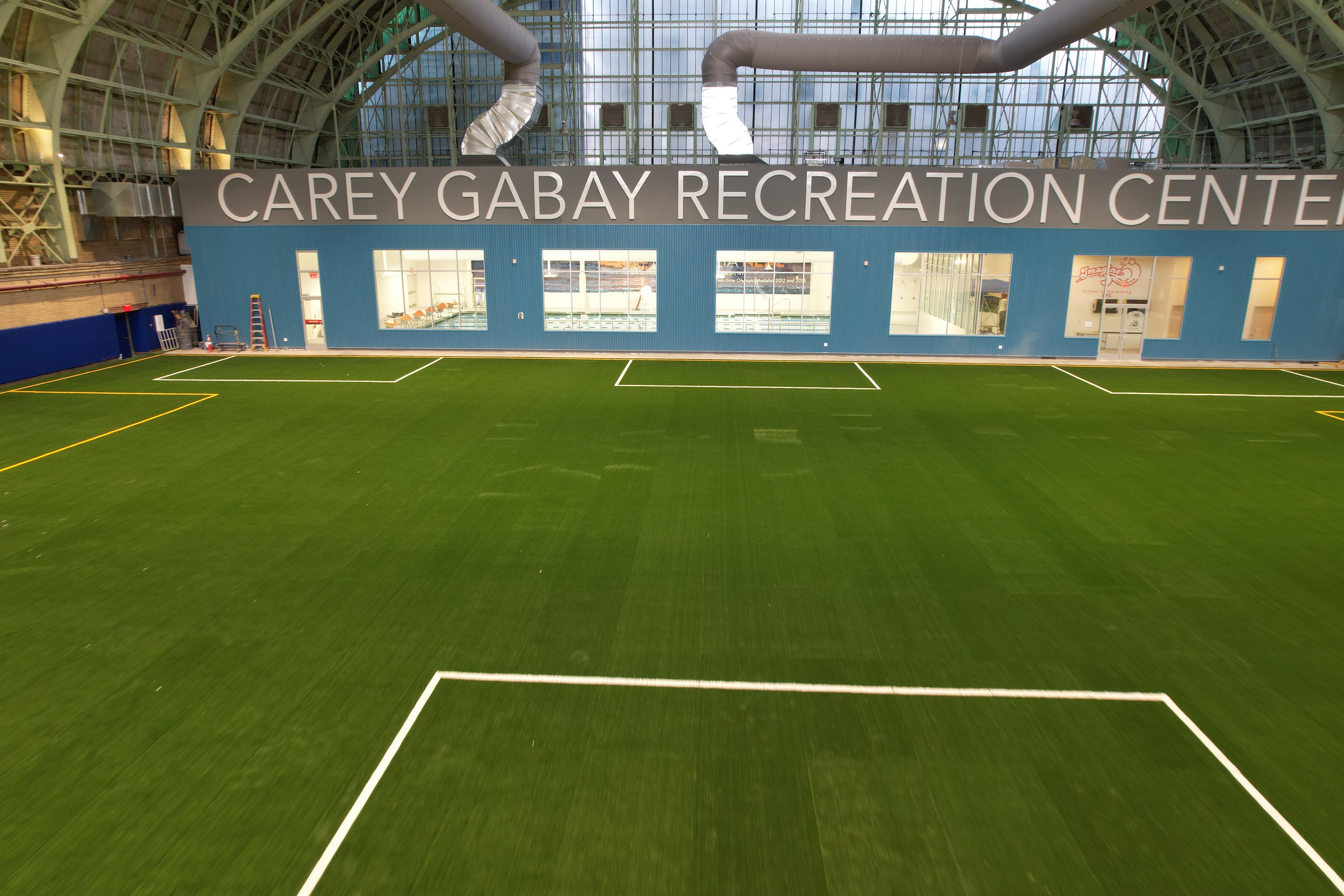 Major R. Owens Health and Wellness Community Center, brand, 45,000 square feet, one community center in Brooklyn. We came in
