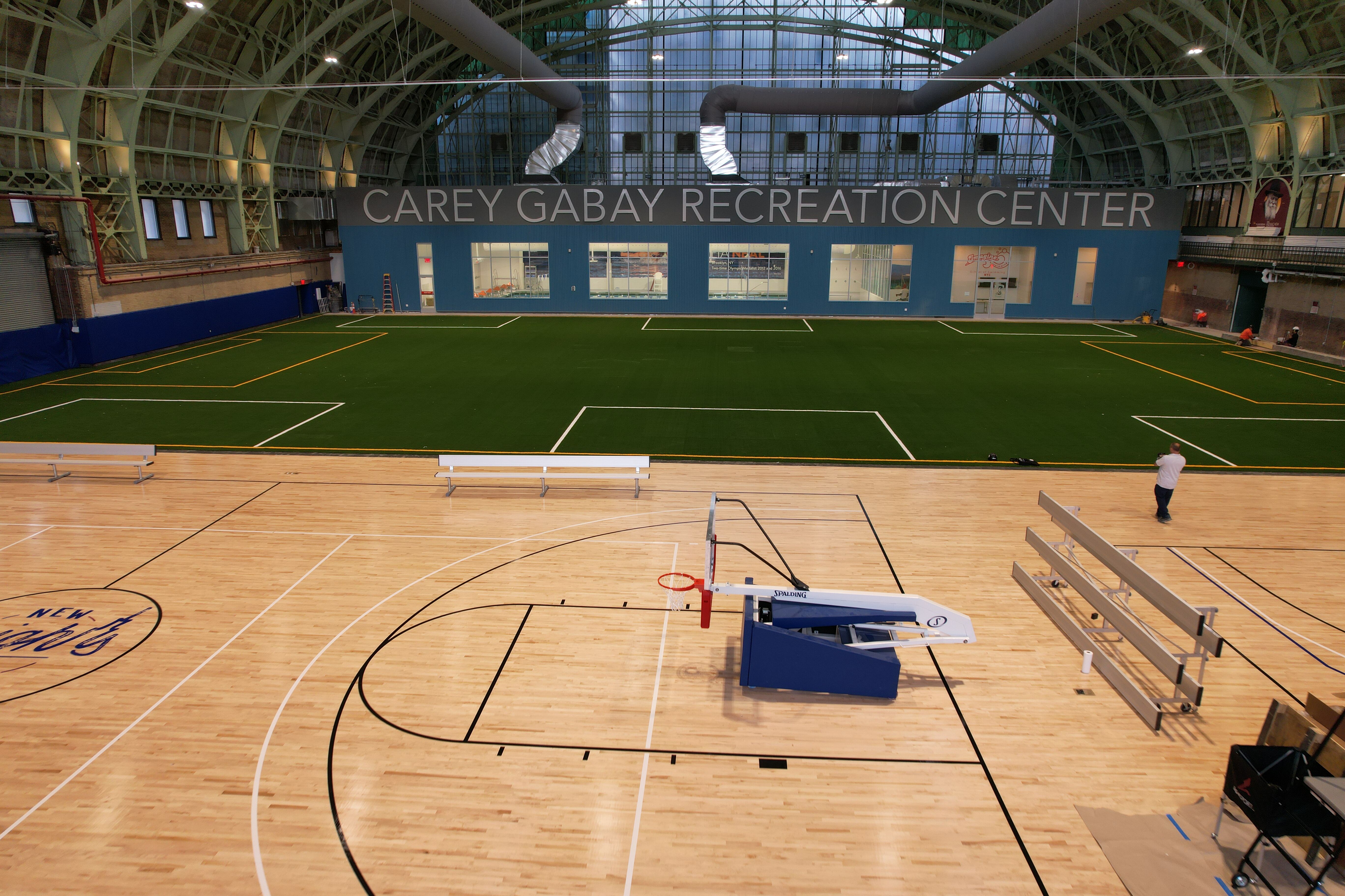 Major R. Owens Health and Wellness Community Center, brand, 45,000 square feet, one community center in Brooklyn. We came in
