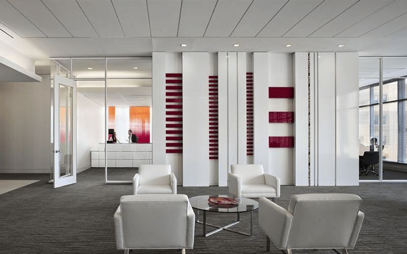 Mohawk Group Virginia Tech Interior Flooring Waiting Area | Mohawk Group