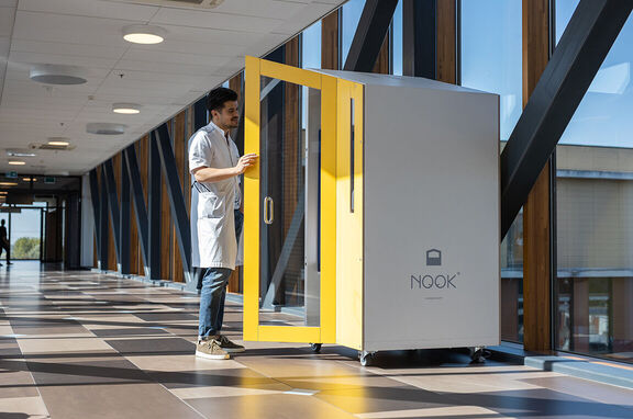 Nook Solo booth, brand, Ideal for whatever you may need in the exact moment you need it, whether thats a concentration space,