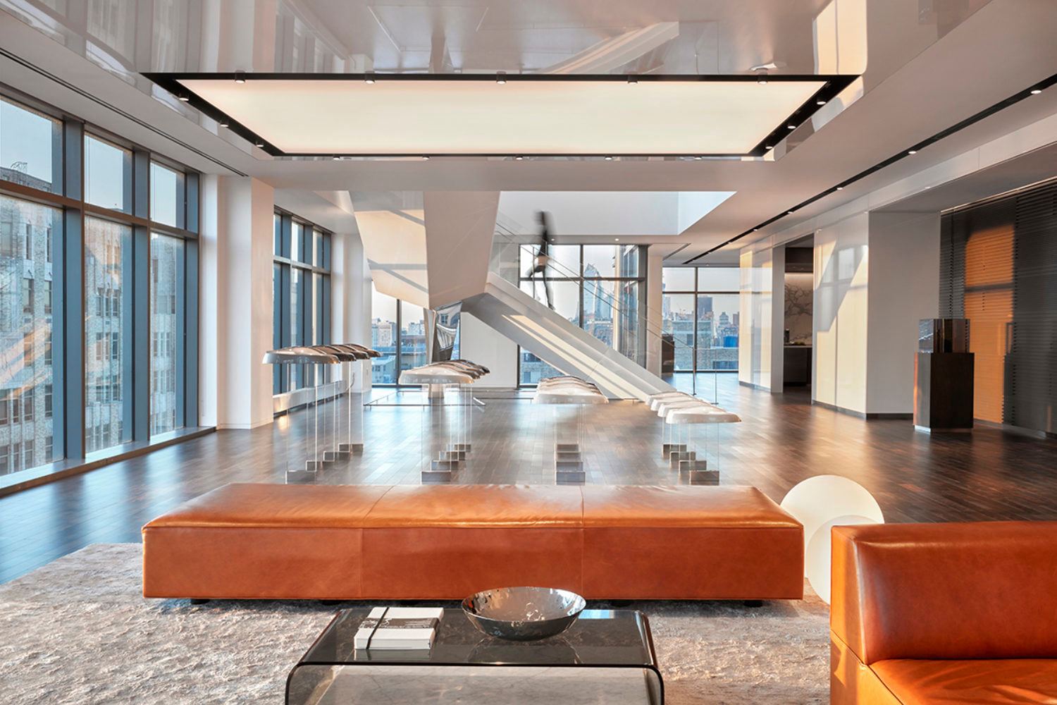 Nydree Flooring Cadillac Headquarters New York City New York Walnut