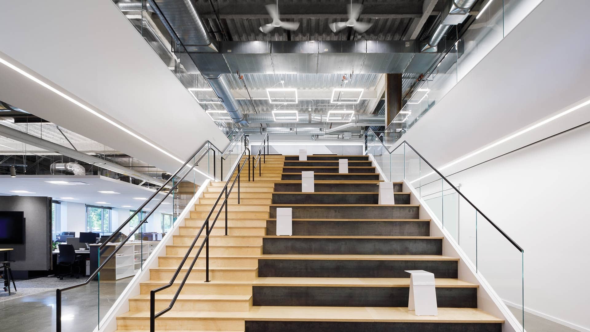 Office Lighting | Workspace Stairs | Acuity Brands Lighting | Acuity