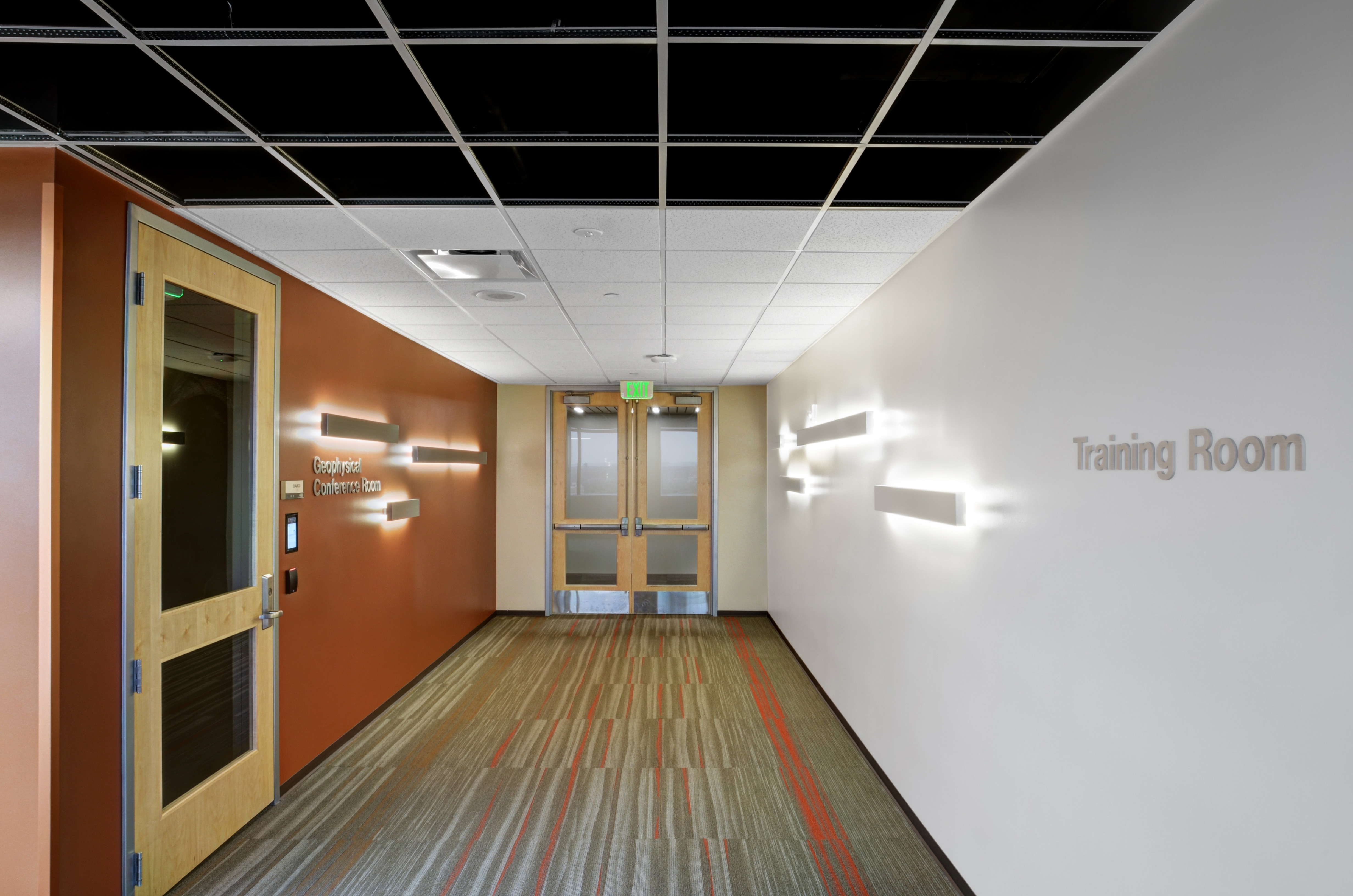 Office Space Design Interior Remodel Hallway Barber Architecture