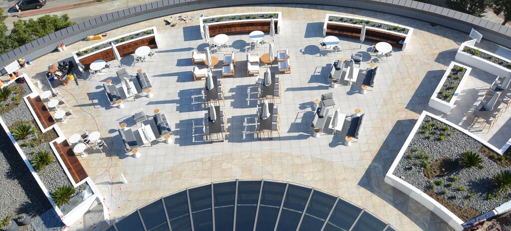 One-Culver-Terrace-Deck 03, ONE Culver, located in Culver City, CA., is one of Culver Citys’ superior commercial