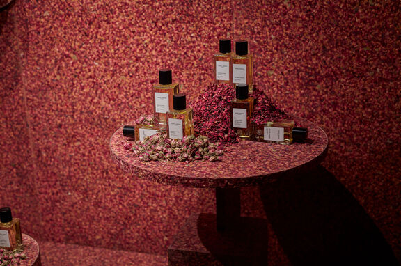 Liberty's of London, brand, The world-famous department store Libertys of London, Regent Street presents sustainable cosmetic