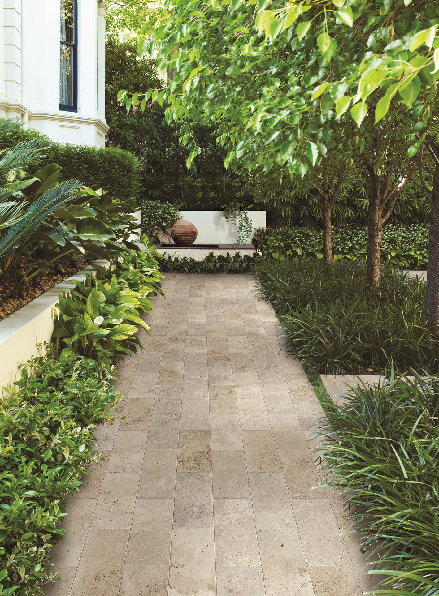 Outdoor walkway tile with stone style Floor & Decor Commercial