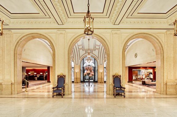 PALACE HOTEL, professional, San Francisco’s historic Palace Hotel was transformed when Plant completed the renovation of