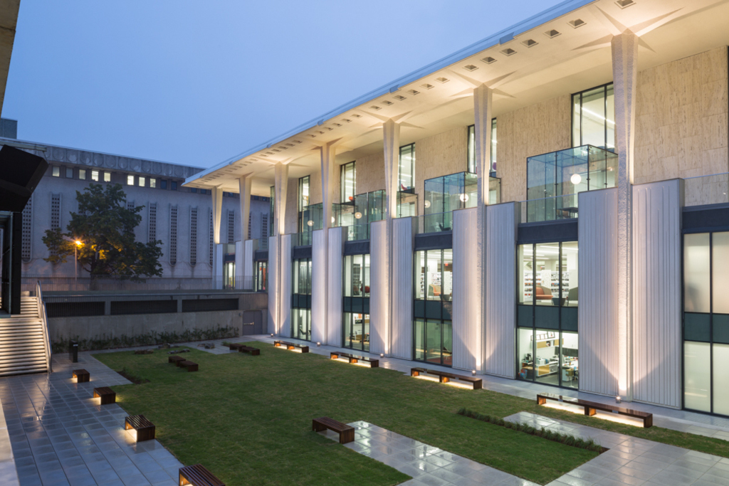Pilkington Tulsa Central Library Exterior View NSG Pilkington