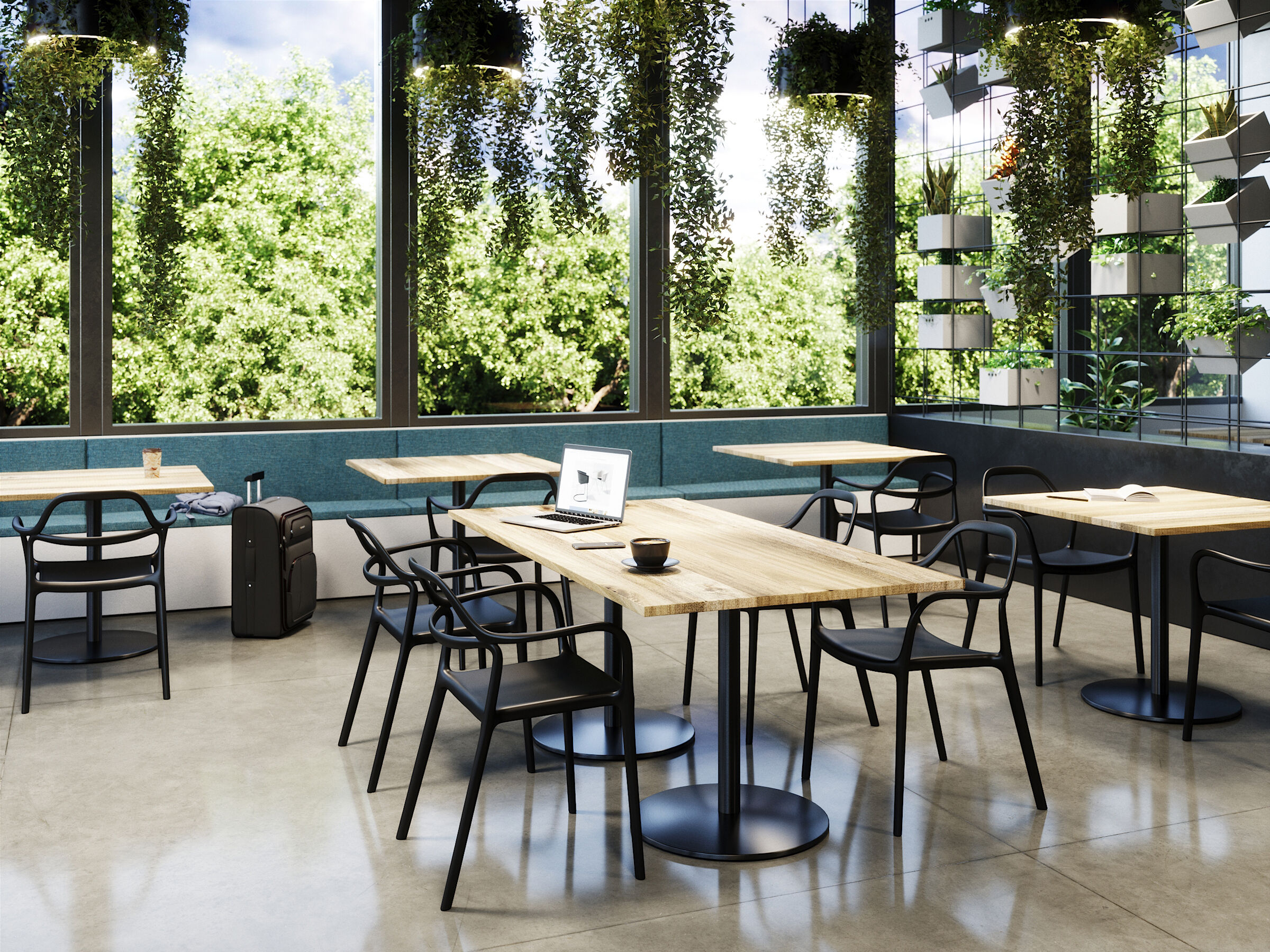 Proof Tables with Express Yourself chairs KFI Studios