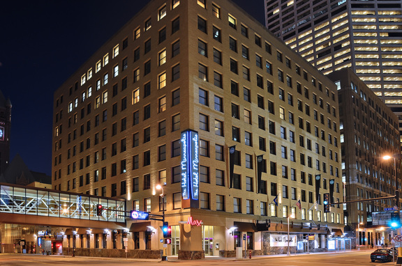 Hotel Minneapolis, professional, Pulse Products contributed to the iconic Hotel Minneapolis design, ambience, and exterior