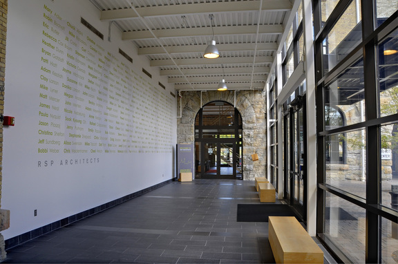 RSP Architects, professional, Pulse Products was able to provide interior lighting in the form of ceiling and pendant