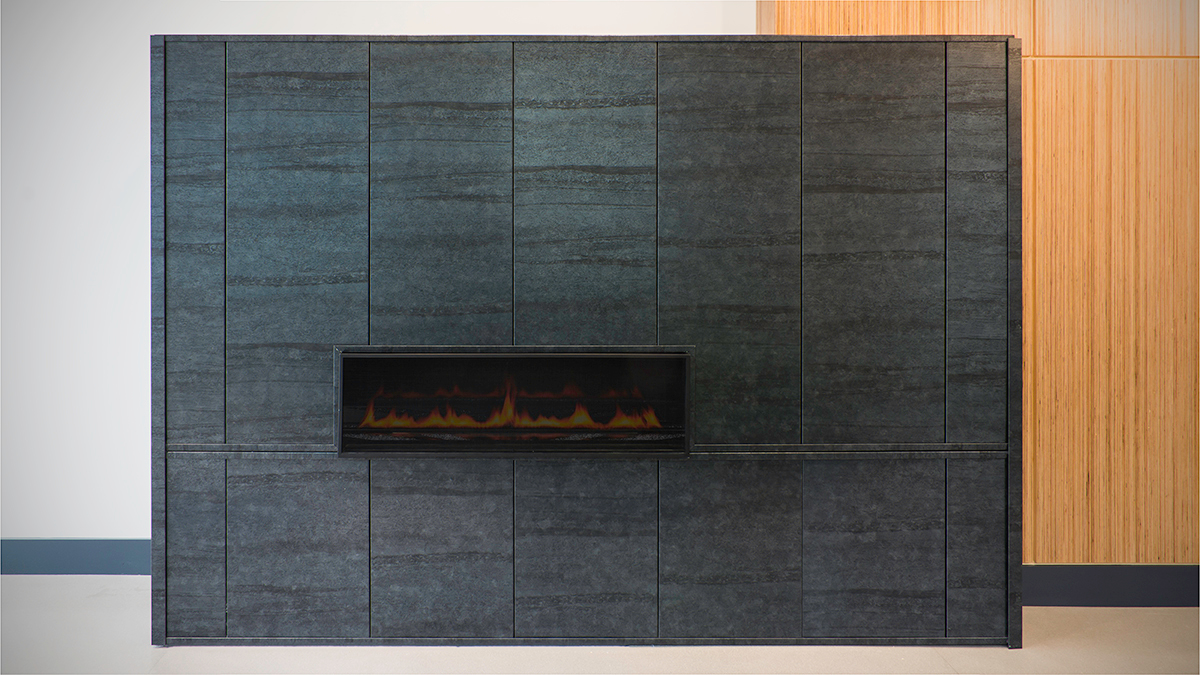 Pure and FreeForm The Eddy Apartments Frozen Titanium interior lobby 2