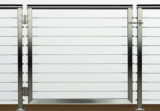Rainier Cable Railing Systems AGS Stainless additional-opt-gate-03 ...