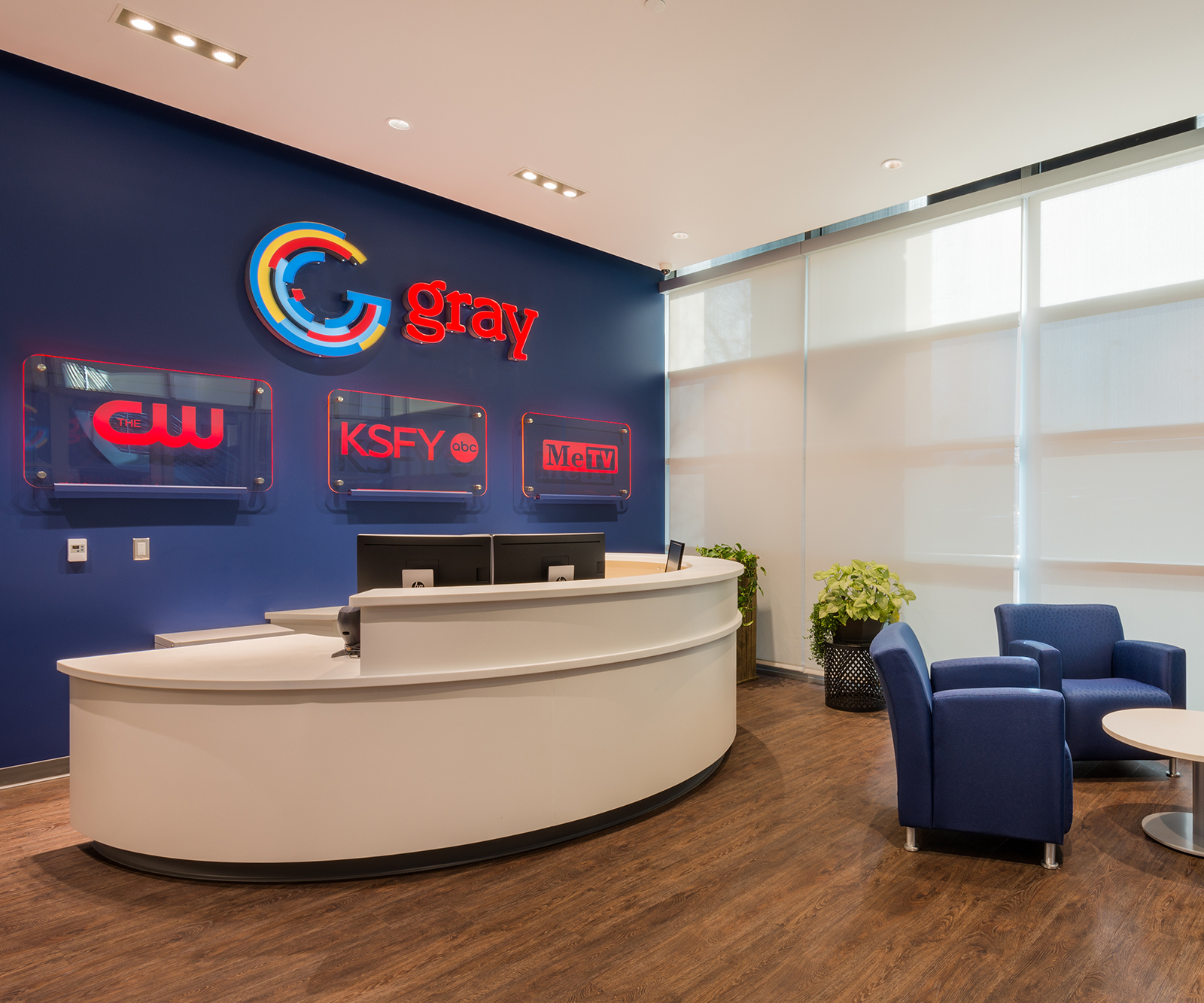 Reception Area Design and Layout | Koch Hazard Architects