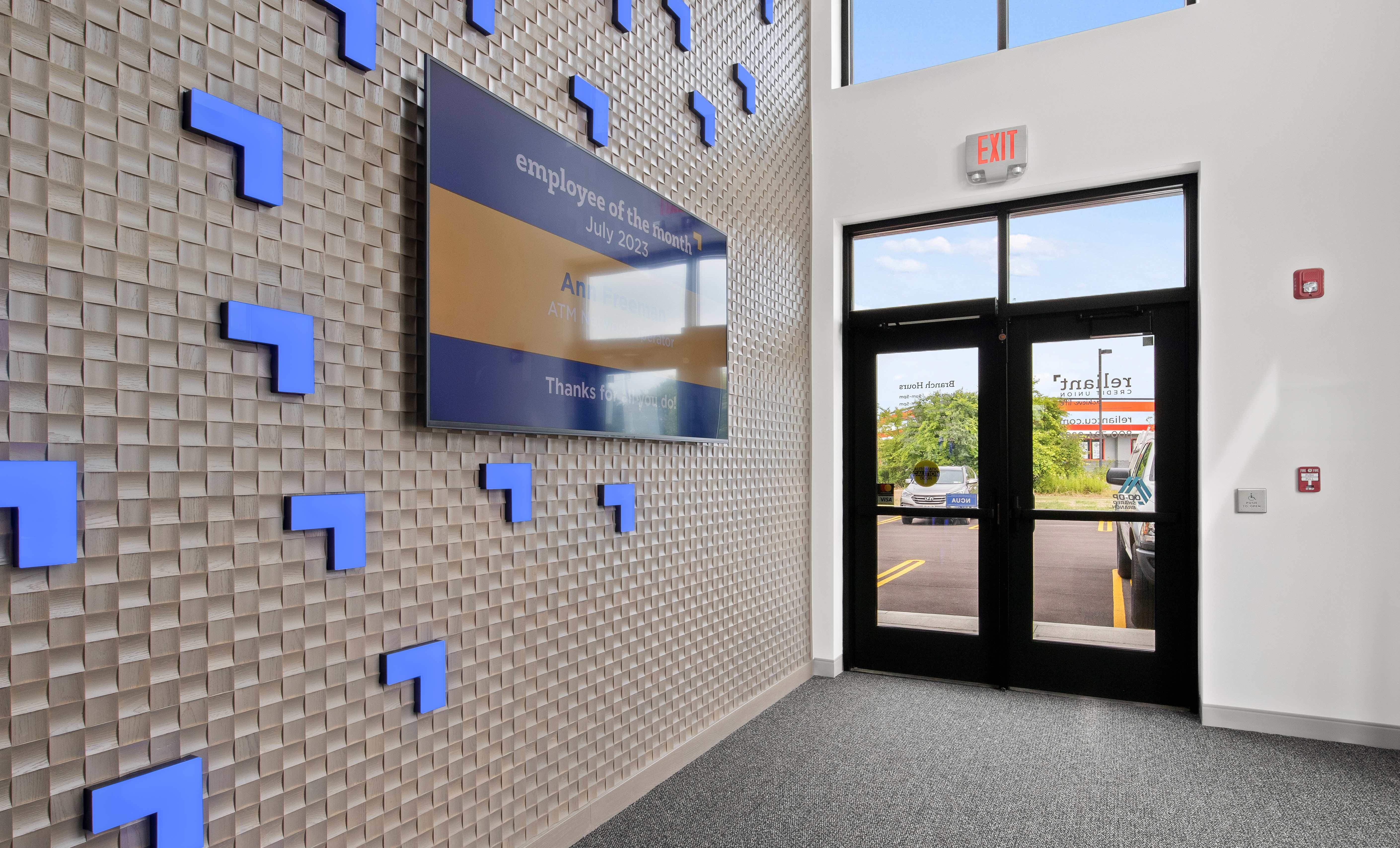 Reliant Credit Union Entrance ASI Architectural Systems, Inc.