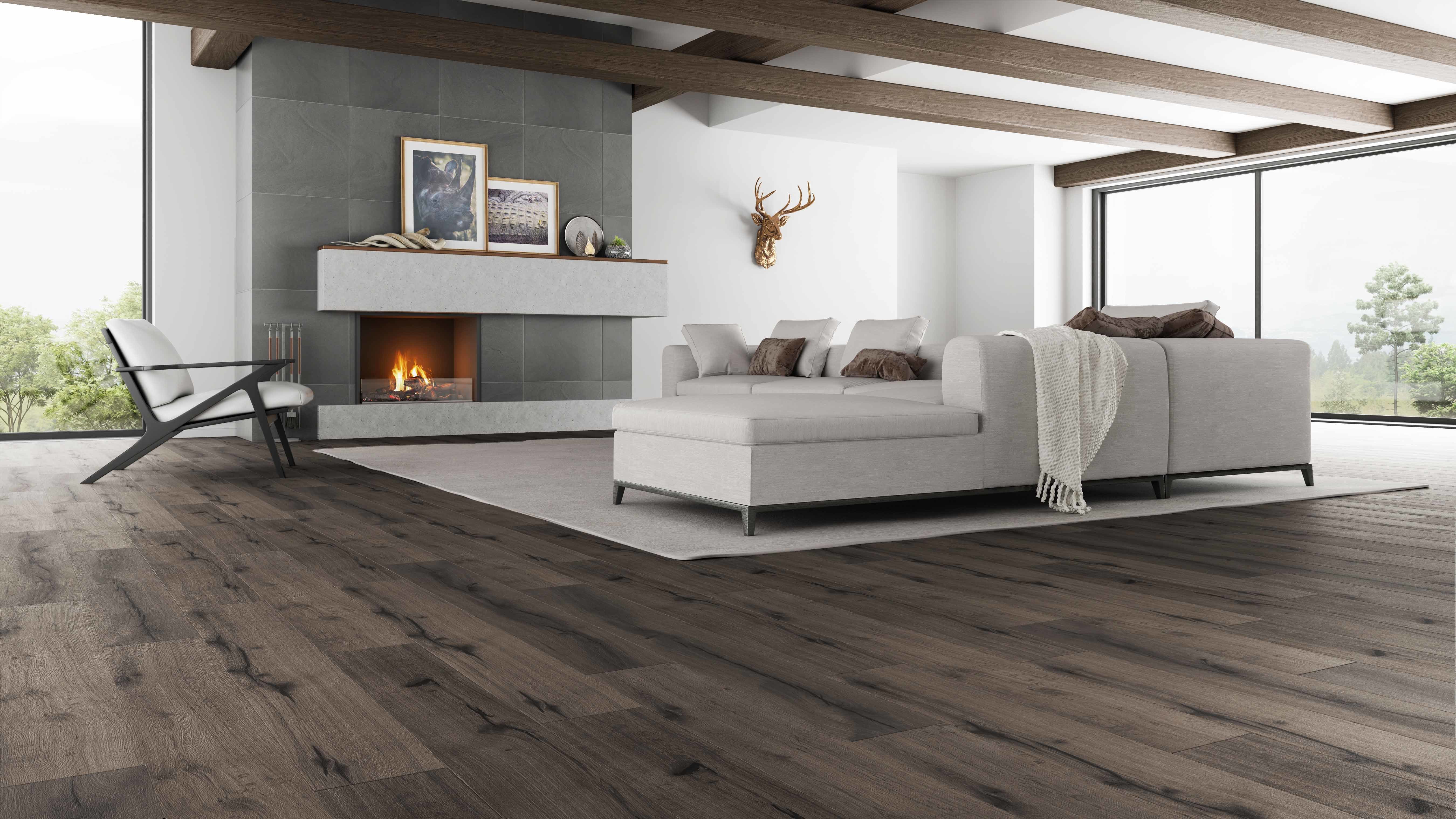 Big Oak Collection // Laminate Flooring 12mm Republic Floor