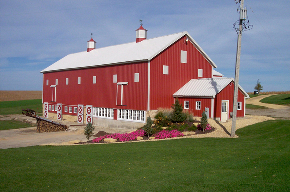 Barns, brand, These gorgeous Barns used Fabral products for the roofing and the the wall systems. The owners of these