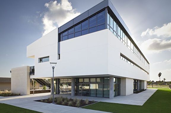 Helen Stacey Middle School, brand, Beautiful Sto Corp products were used for the Helen Stacey Middle School in Huntington