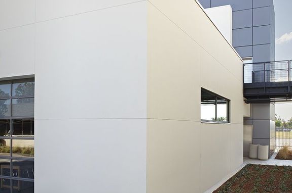 Helen Stacey Middle School, brand, Beautiful Sto Corp products were used for the Helen Stacey Middle School in Huntington