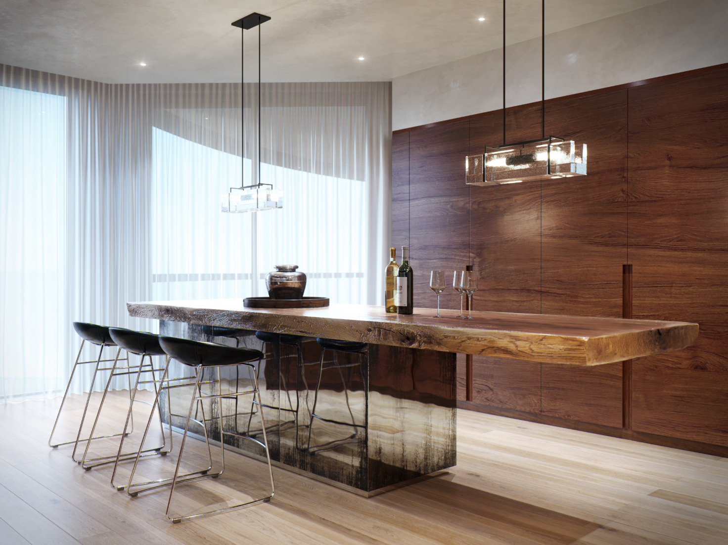 Gold Coast Bachelor Pad Interior Design | Perpetuum Designs