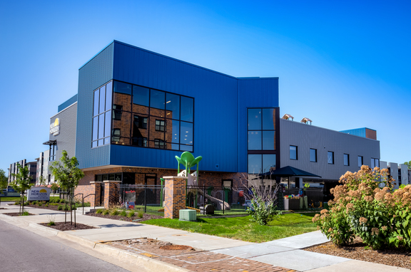 New Horizon Academy Downtown, professional, This multi-story daycare in Downtown Des Moines is located just south of Martin