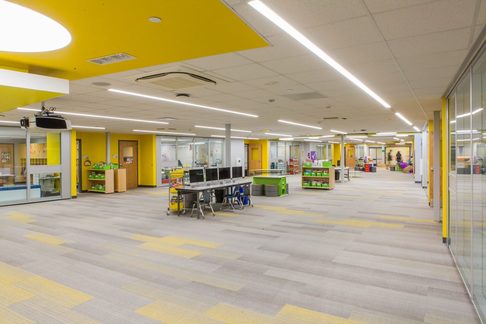Stahl Construction Education Design Wallace Elementary School Interior ...