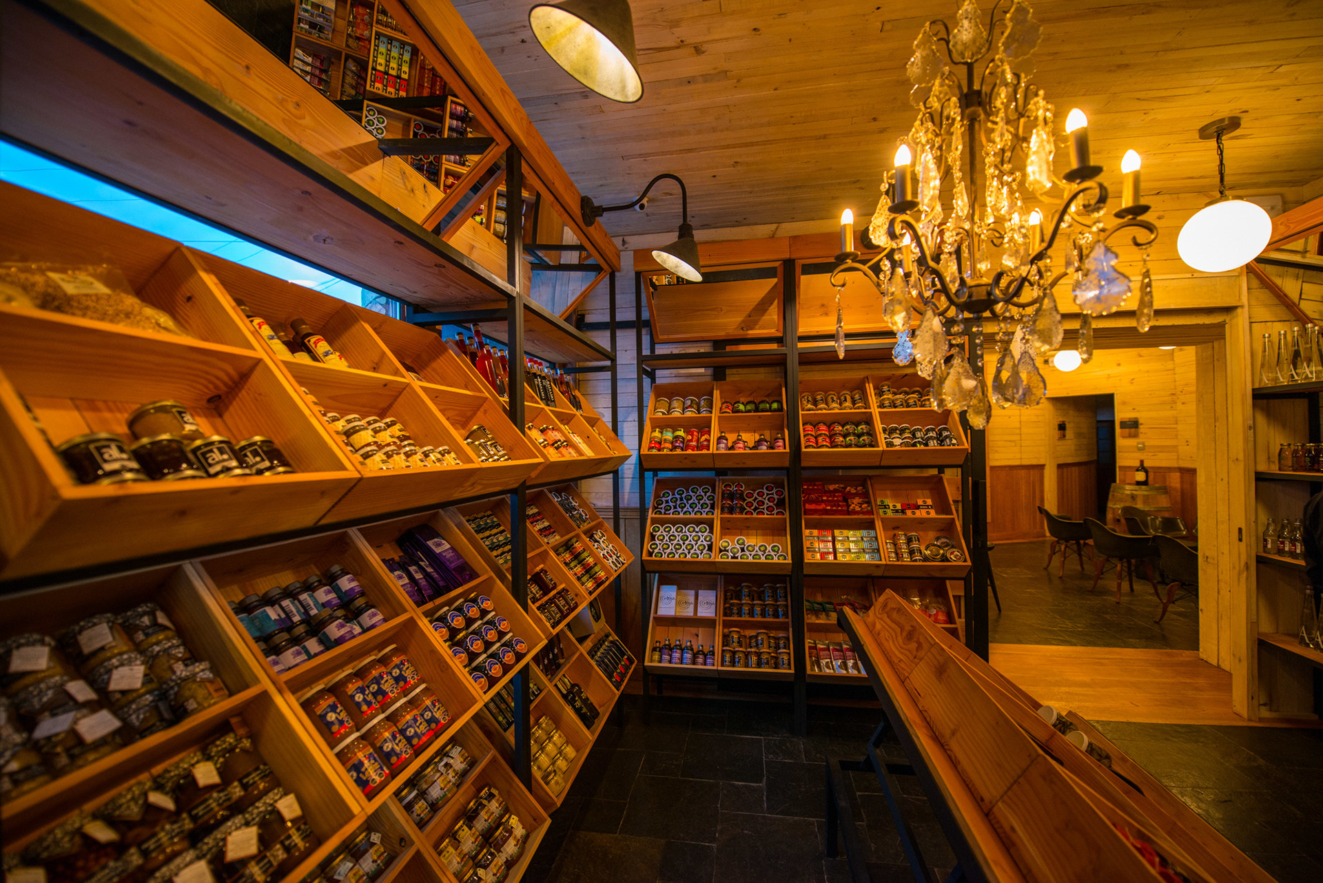 StudioFV Wine Bar + Market Patagonia Retail Display Design Studiofv