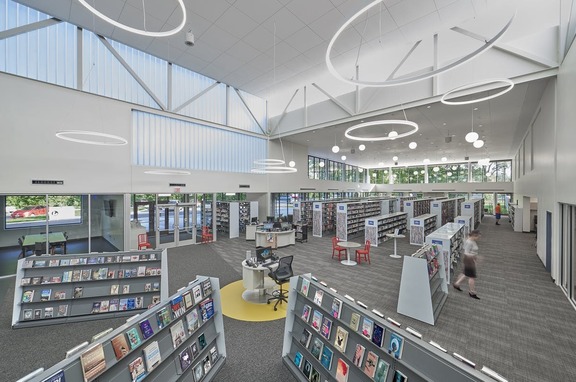 St Matthews Library, professional, Renovation/expansion of the branch with the highest circulation in the Louisville system.