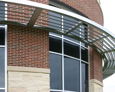 Sunshade over windows, From strength requirements to color selection, AVAdek conforms to construction industry standards.
